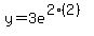 y=3e%5E%282%282%29%29