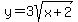 y=3sqrt%28x%2B2%29