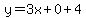 y=3x%2B0%2B4