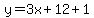 y=3x%2B12%2B1