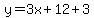 y=3x%2B12%2B3