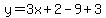 y=3x%2B2-9%2B3