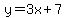 y=3x%2B7