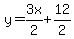 y=3x%2F2%2B12%2F2