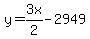 y=3x%2F2-2949