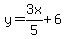 y=3x%2F5%2B6