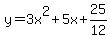 y=3x%5E2%2B5x%2B25%2F12