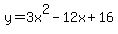 y=3x%5E2-12x%2B16