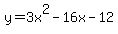 y=3x%5E2-16x-12