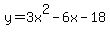 y=3x%5E2-6x-18