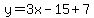 y=3x-15%2B7