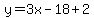 y=3x-18%2B2