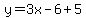 y=3x-6%2B5