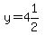 y=4%261%2F2