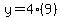 y=4%289%29