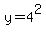 y=4%5E2