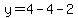 y=4-4-2