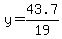 y=43.7%2F19