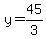 y=45%2F3