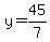 y=45%2F7