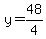 y=48%2F4