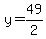 y=49%2F2