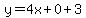 y=4x%2B0%2B3