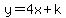 y=4x%2Bk