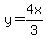 y=4x%2F3