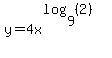 y=4x%5E%28log%289%2C%282%29%29%29