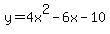 y=4x%5E2-6x-10