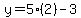 y=5%282%29-3