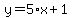 y=5%2Ax%2B1