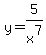 y=5%2Fx%5E7