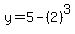 y=5-%282%29%5E3