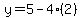y=5-4%282%29