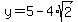y=5-4%2Asqrt%282%29