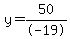 y=50%2F-19