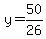 y=50%2F26