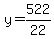 y=522%2F22