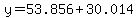 y=53.856%2B30.014