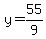 y=55%2F9