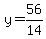 y=56%2F14