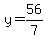 y=56%2F7
