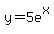 y=5e%5Ex