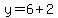 y=6%2B2