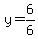 y=6%2F6