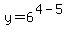 y=6%5E%284-5%29