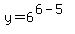 y=6%5E%286-5%29