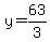 y=63%2F3